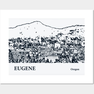 Eugene - Oregon Posters and Art